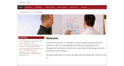 Desktop Screenshot of infoconcepts.com